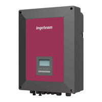 Ingeteam INGECON SUN STORAGE 1Play Instalación Y Configuración