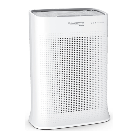 Rowenta PURE AIR GENIUS PU3080 Manual Del Usuario