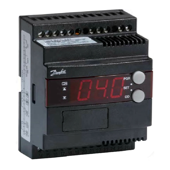 Danfoss EKC 347 Manual De Instrucciones