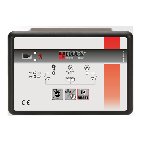 ELCOS ATS-050 Guia De Inicio Rapido