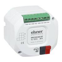 Elsner Elektronik KNX S1R-BA4-UP 24V Datos Técnicos E Instrucciones De Instalación