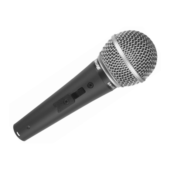 Shure SM48 Guía De Usuario