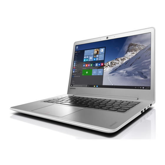 Lenovo ideapad 310S Guia Del Usuario