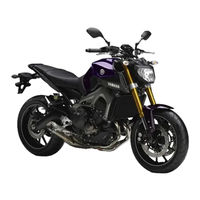 Yamaha mt-09 Manual Del Propietário