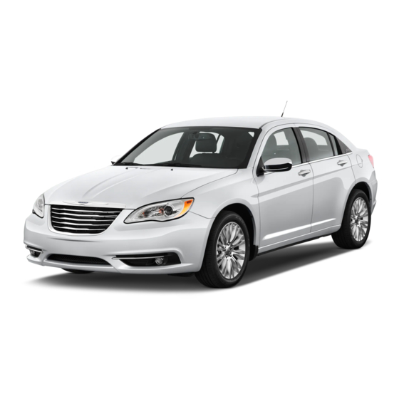 Chrysler 200 2014 Manuales