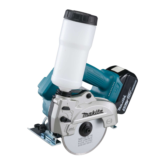 Makita DCC500 Manual De Instrucciones