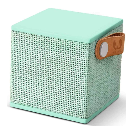 FRESH'N REBEL ROCKBOX CUBE Manuales