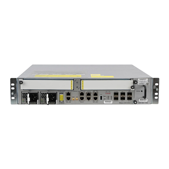 Cisco ASR 9901 Guia De Instalacion