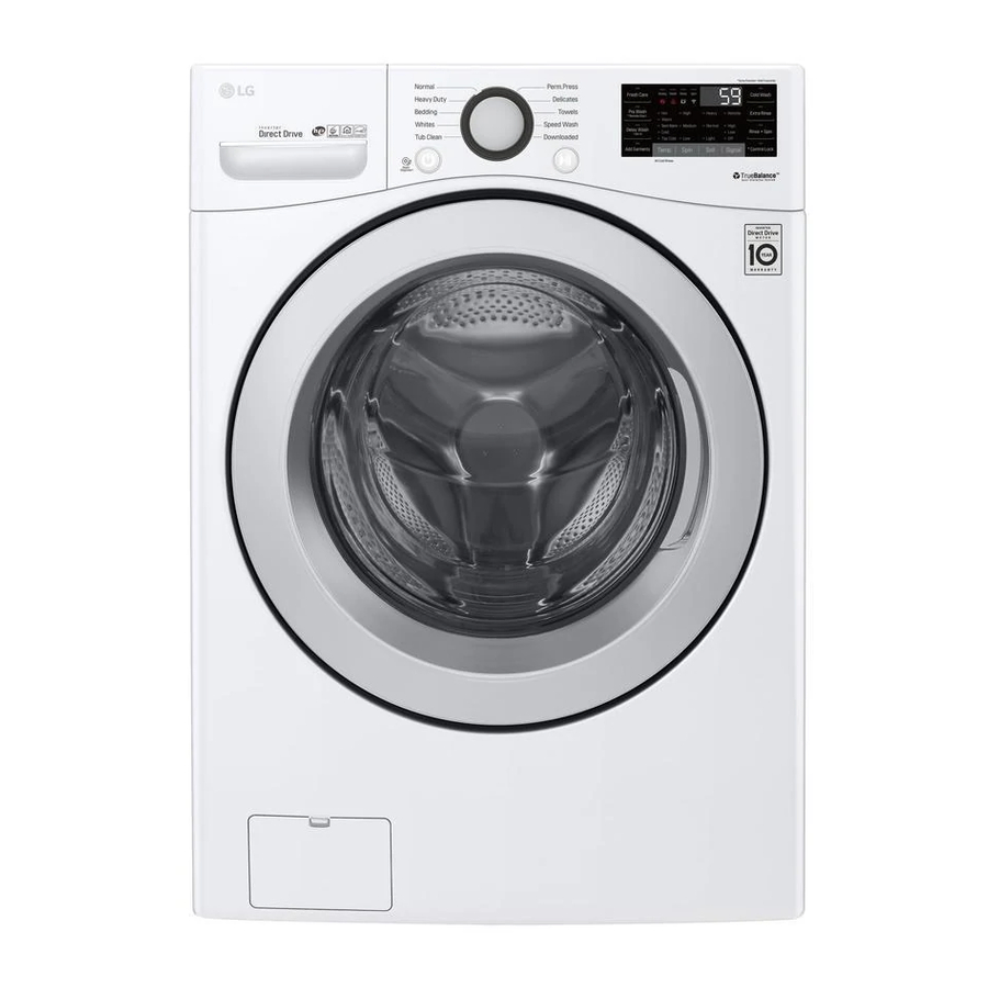 LG WM3500CW Manual Del Propietário