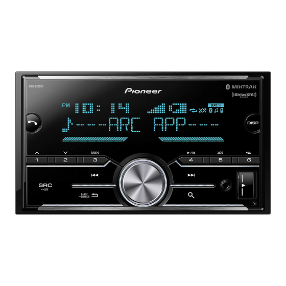 Pioneer MVH-S600BS Manual De Instrucciones