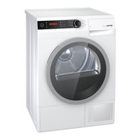 Gorenje D98F65F Instrucciones Detalladas Para El Uso De La Secadora