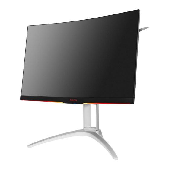 AOC AG272FCX Manual Del Usuario
