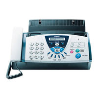 Brother FAX-T104 Serie Manual Del Usuario