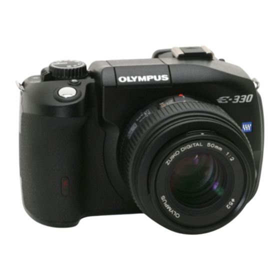 Olympus E-330 Manual Del Usuario