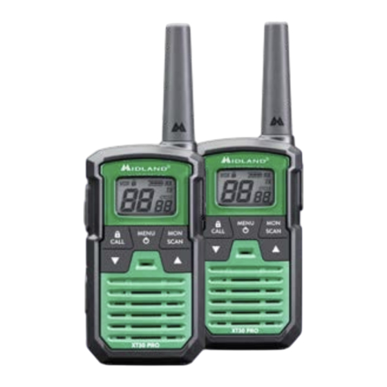 Midland XT30 PRO Manual De Usuario