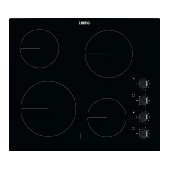Zanussi ZHRN640K Manual De Instrucciones