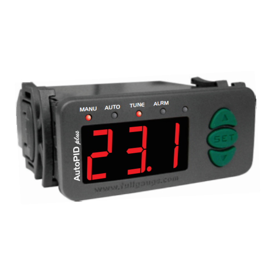 Full Gauge Controls AutoPID plus Manual De Instrucciones
