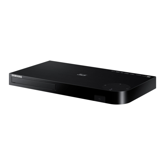 Samsung BD-H5500 Manual Del Usuario