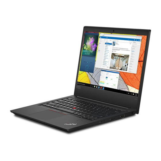 Lenovo ThinkPad E495 Guía De Configuración