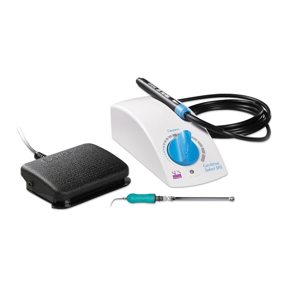 DENTSPLY Cavitron Manual Del Usuario