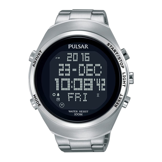 Pulsar W860 Manual De Instrucciones