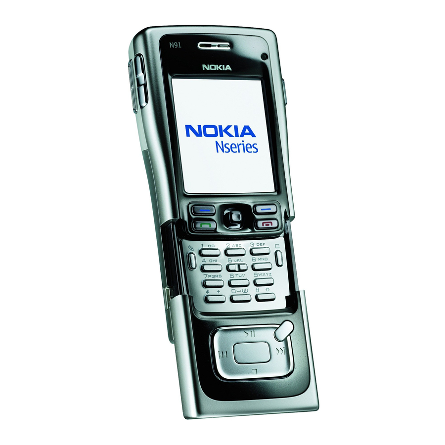 Nokia N91 Manual De Instrucciones