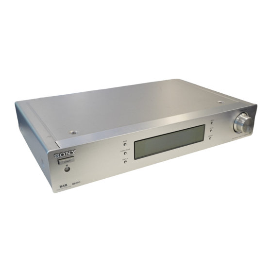 Sony CT-SDB900 Manual De Instrucciones
