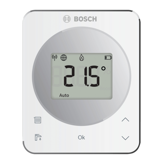 Bosch CR 20 RF Manuales