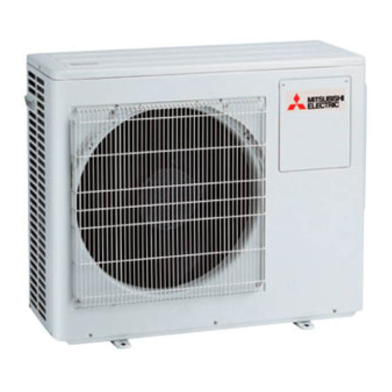 Mitsubishi Electric MXZ-3F54VF3 Para El Instalador