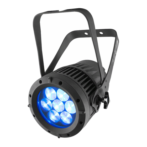 Chauvet Professional COLORado 1-Quad Tour Guía De Referencia Rápida