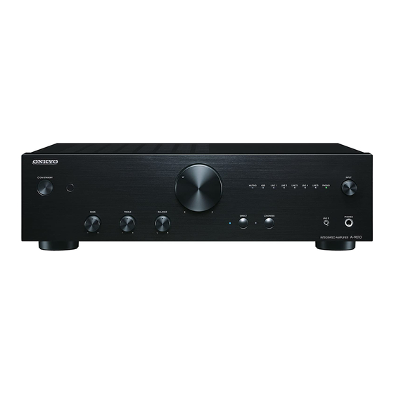 Onkyo A-9010 Manual De Instrucciones