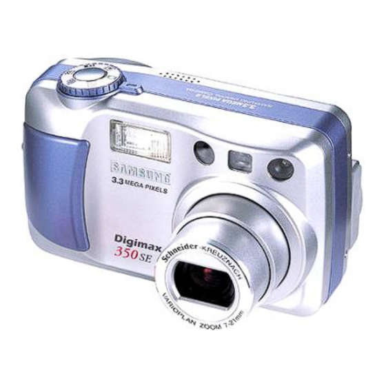 Samsung Digimax 350 SE Manual De Usuario