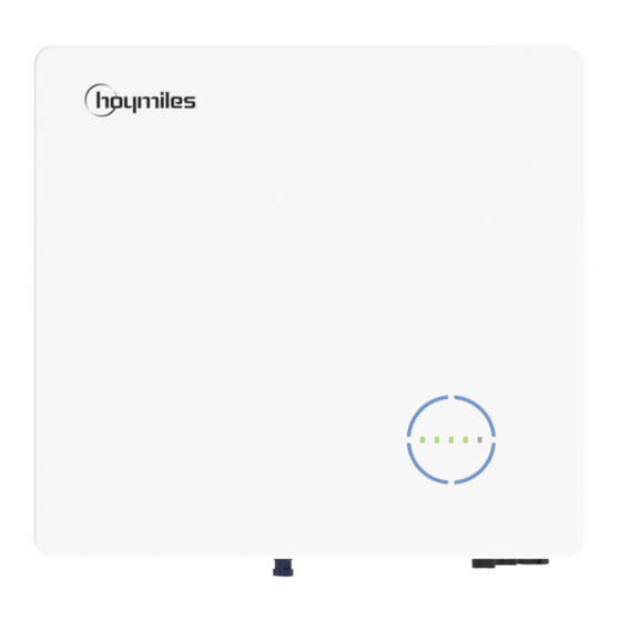 Hoymiles HAT-5.0HV-EUG1 Guía De Instalación Rápida