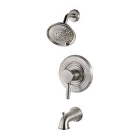 Pfister Universal Tub and Shower R90WS-TD2X Guía Rápida De Instalación