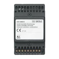 Sss Siedle SCE 640-0 Guia De Inicio Rapido