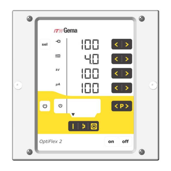 Gema OptiFlex 2 CG09 Manual De Instrucciones Y Lista De Piezas De Recambio