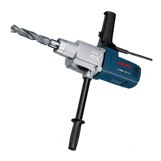 Bosch GBM 32-4 Professional Manual Original