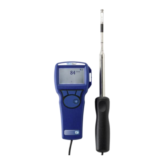TSI VELOCICALC 9515 Manual De Operación Y Servicio