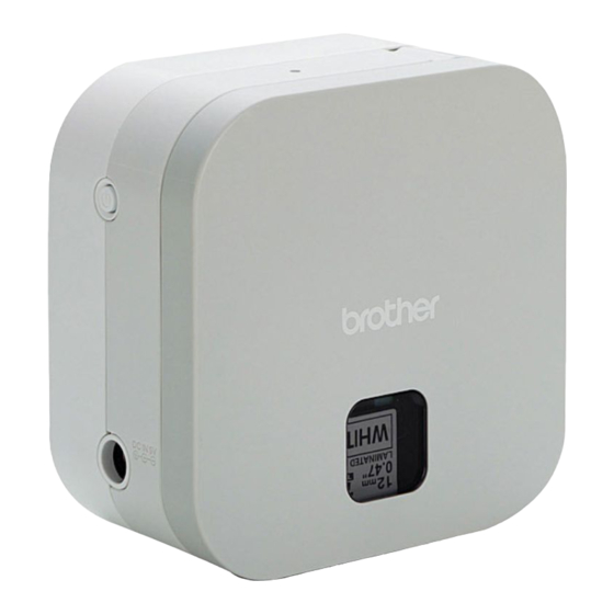 Brother P-touch CUBE Guia Del Usuario