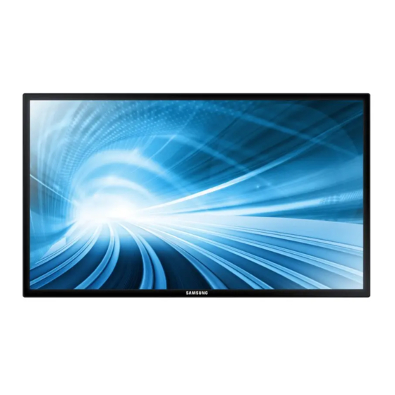 Samsung DB32E Manual De Instrucciones