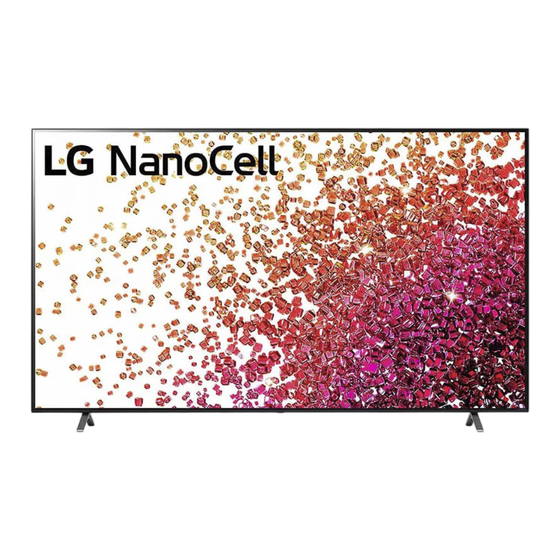 LG 70NANO75SPA Manual Del Usuario