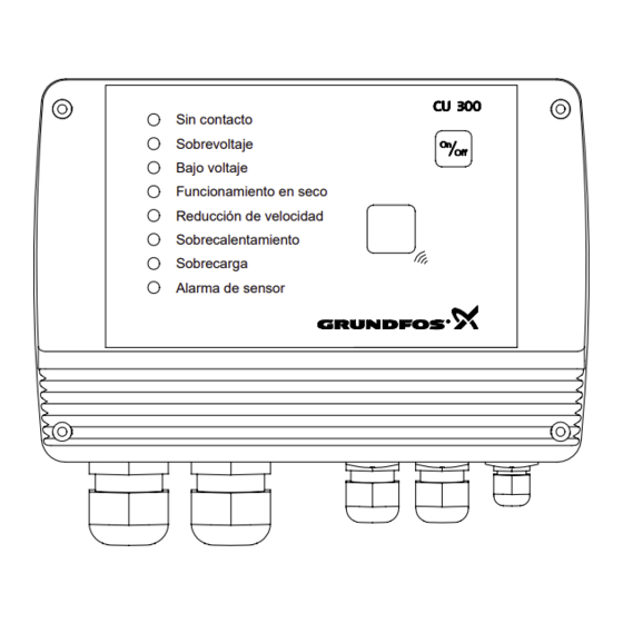 Grundfos CU 300 Instrucciones De Instalación Y Funcionamiento