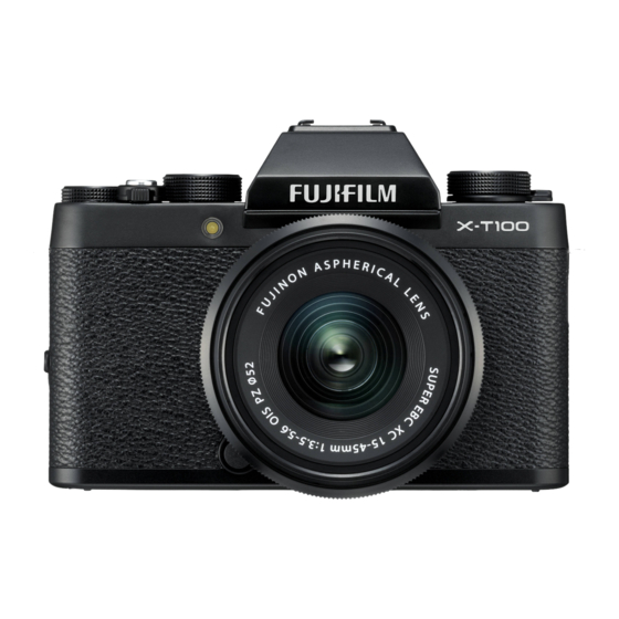 FujiFilm X-T100 Manuales