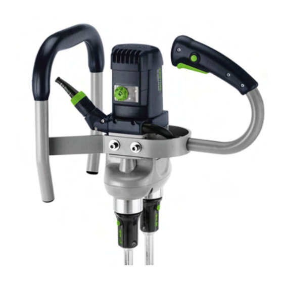 Festool MX 1600/2 REQ DUO Manuales