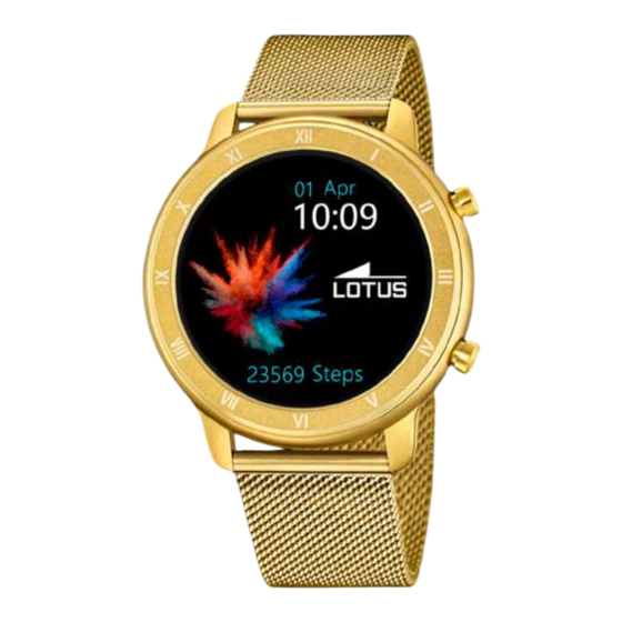 Lotus SmarTime 50037 Manual De Usuario