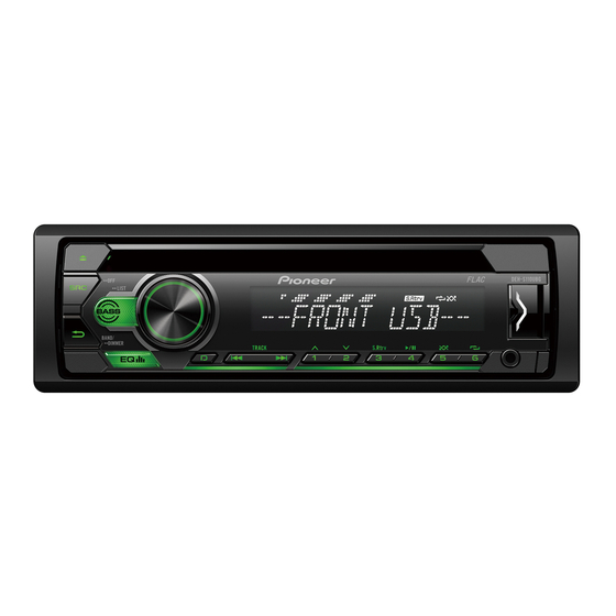 Pioneer DEH-S110UB Manual De Instrucciones