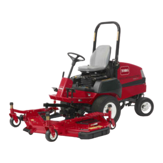 Toro Groundsmaster 3320 Manual Del Operador