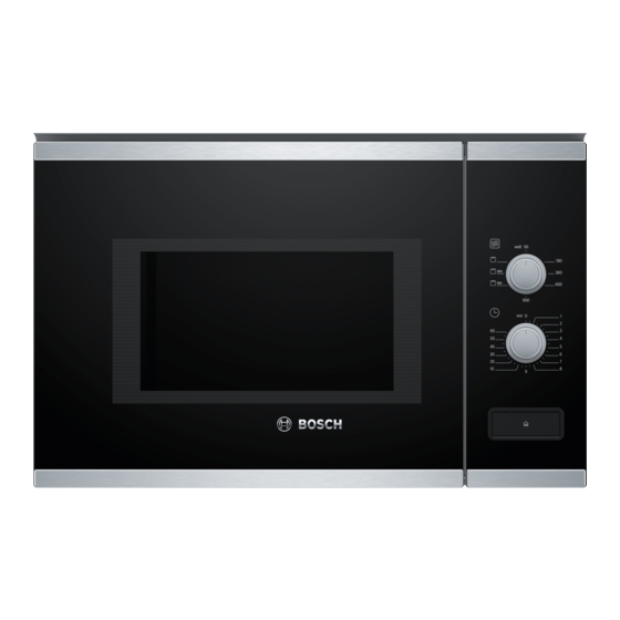 Bosch BEL550MS0 Manual De Usuario E Instrucciones De Montaje