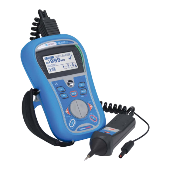 METREL EurotestCOMBO MI 3125 Manual De Instrucciones