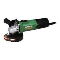 Hitachi G10SR Manual De Instrucciones